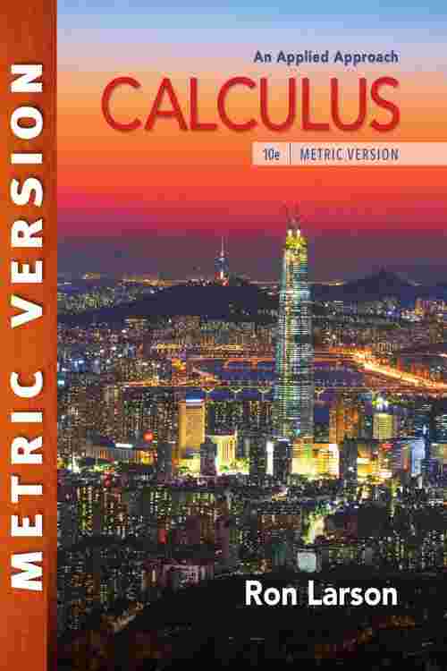 Pdf Calculus An Applied Approach International Metric Edition By Ron Larson Ebook Perlego 5439