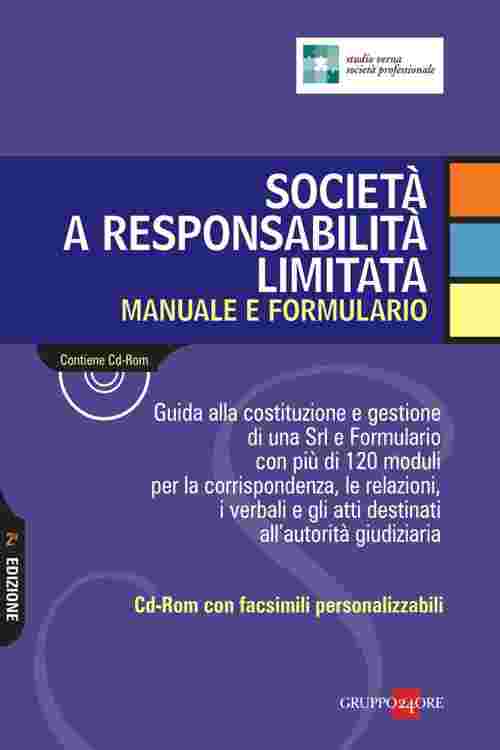 [PDF] Società a responsabilità limitata by Studio Verna eBook | Perlego
