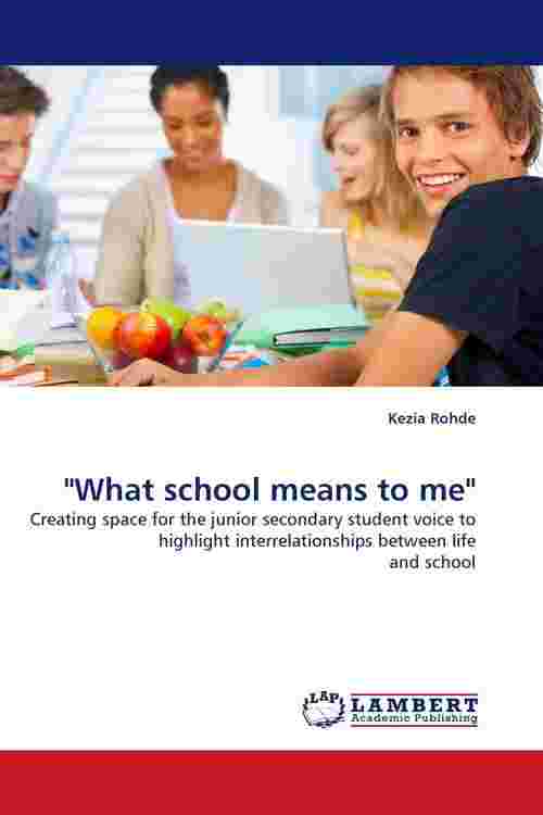 [PDF] "What school means to me" by Kezia Rohde eBook Perlego