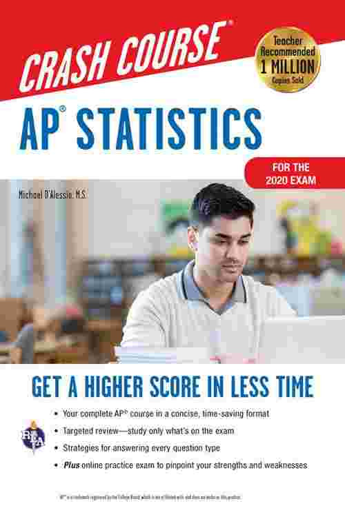 [PDF] AP® Statistics Crash Course, For the 2020 Exam, Book + Online by Sns-Brigh10