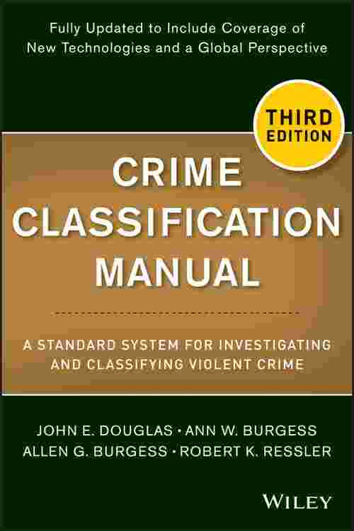 Pdf Crime Classification Manual By John E Douglas Ebook Perlego