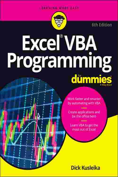 Pdf Excel Vba Programming For Dummies By Dick Kusleika Ebook Perlego 5442