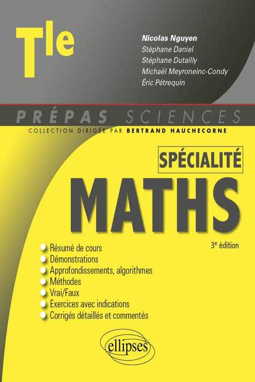 Pdf Spécialité Mathématiques Terminale By Nicolas Nguyen Ebook Perlego 6474