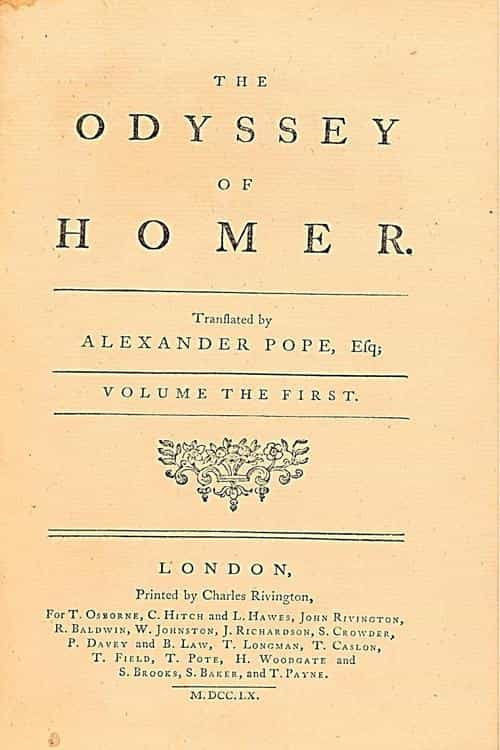 Pdf The Odyssey Of Homer De Alexander Pope Libro Electrónico Perlego 7102